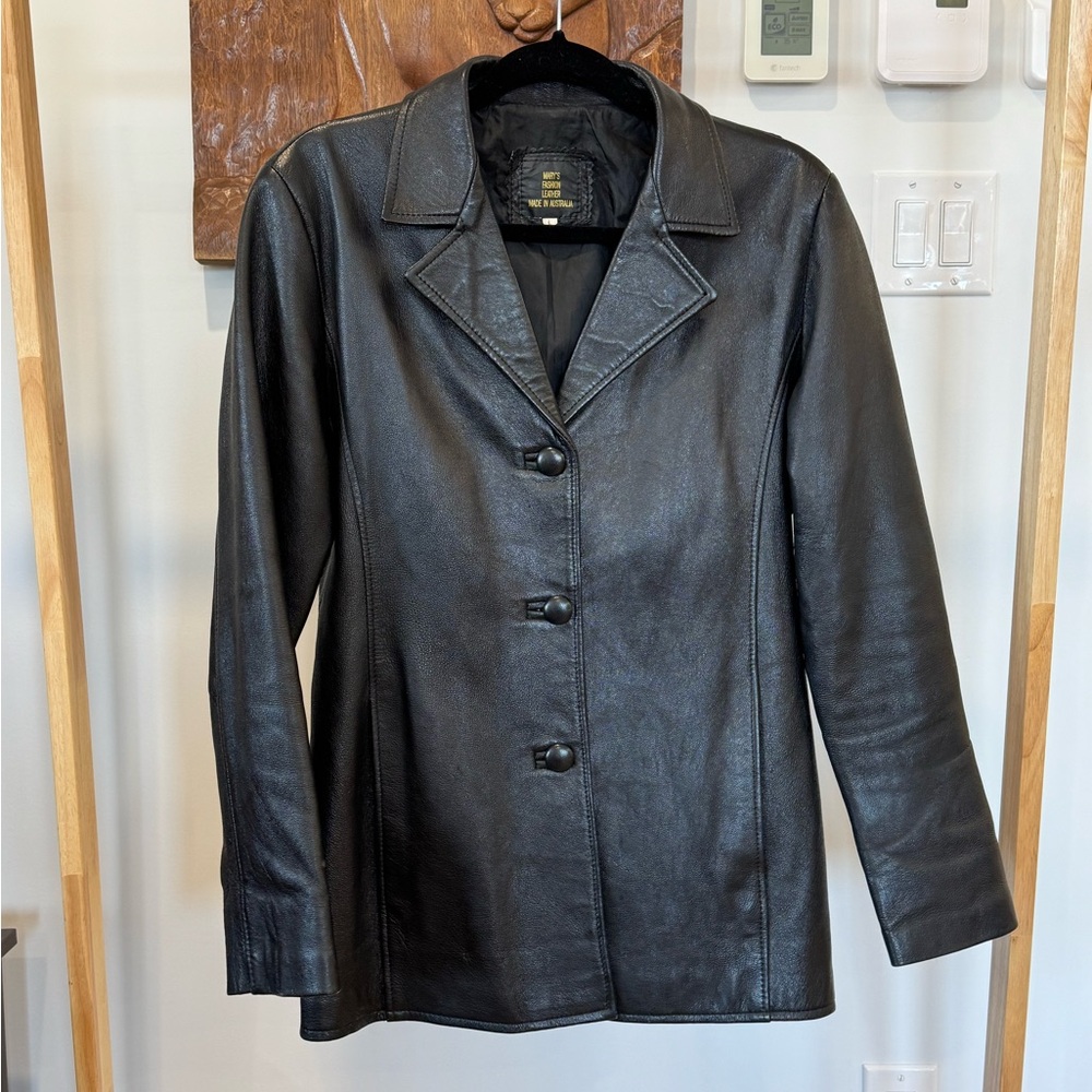 Mary’s Fashion Leather | Vintage leather coat